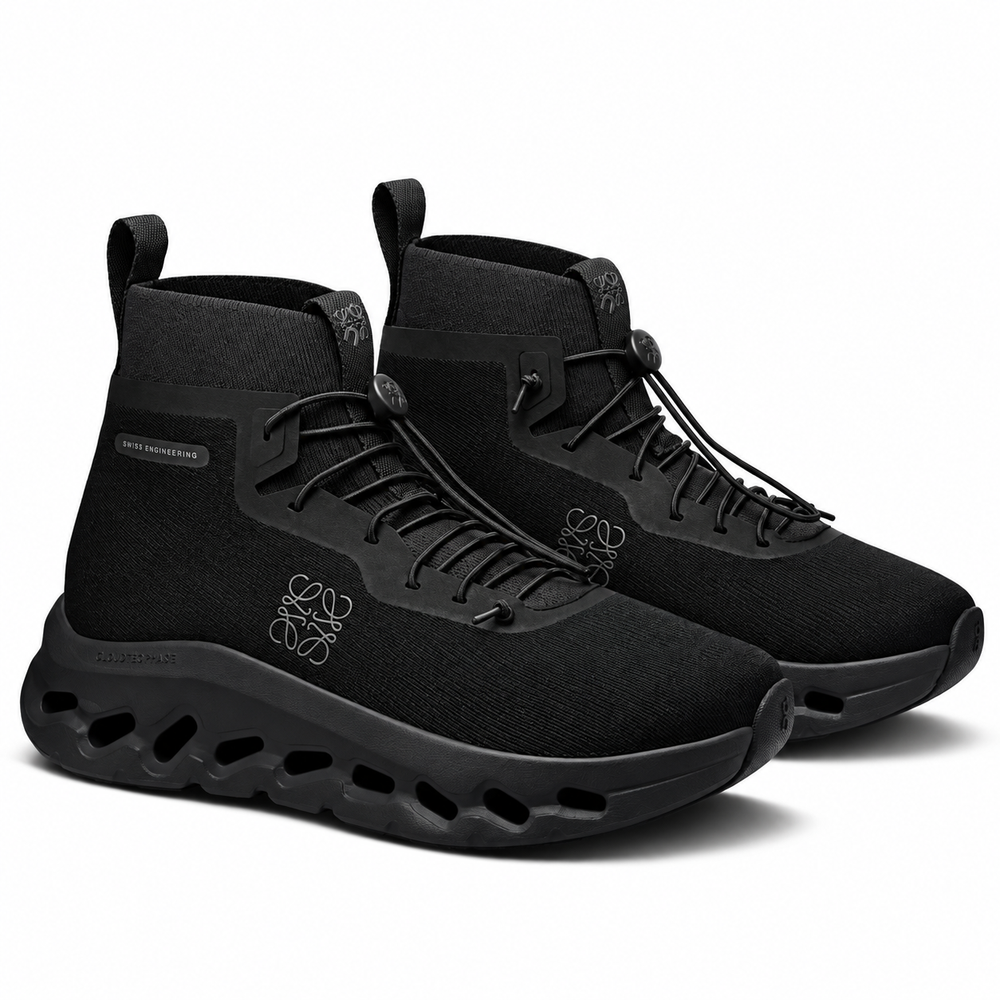 On cloud cloudtilt hi Loewe full black (original with barcode)