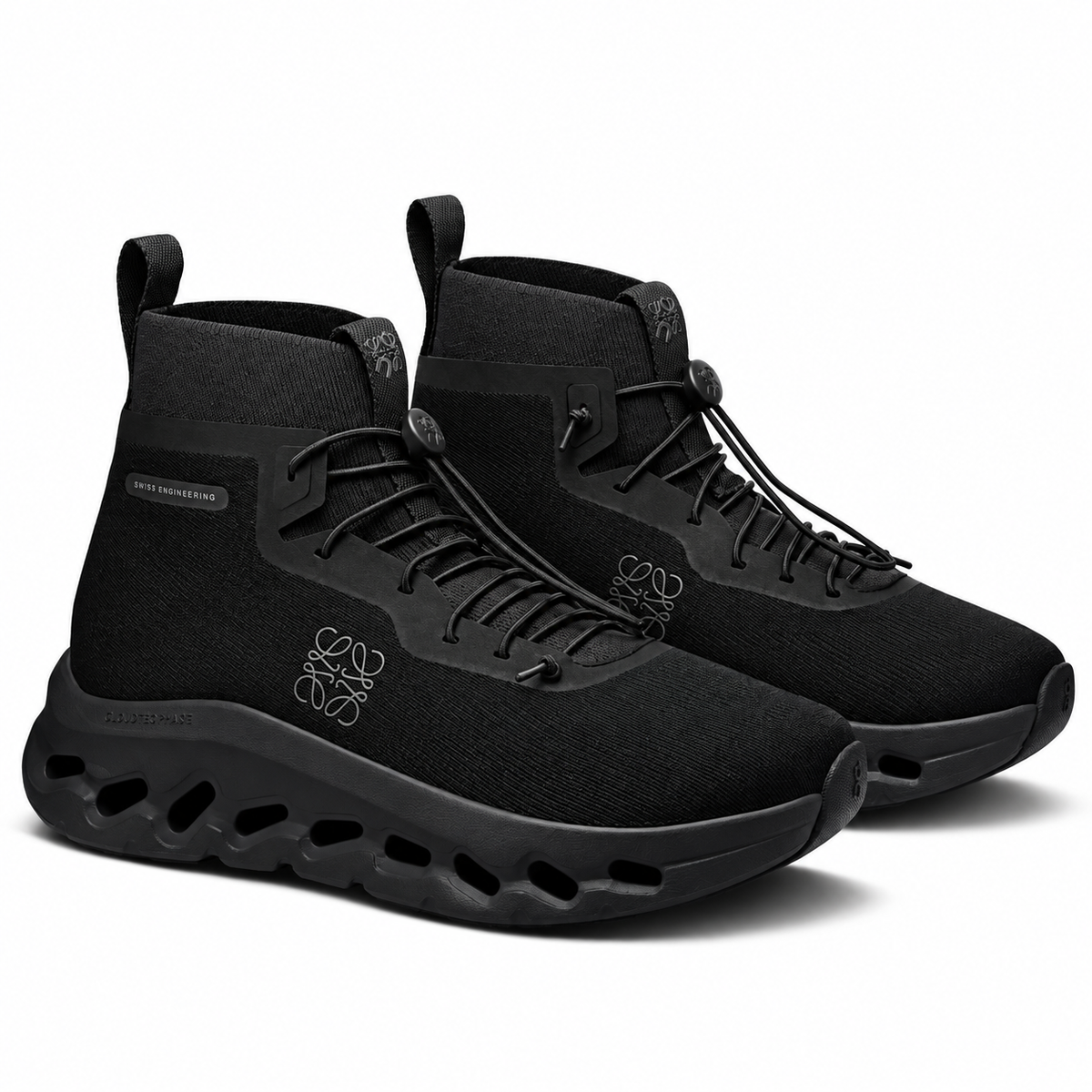 On cloud cloudtilt hi Loewe full black (original with barcode)