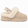 UGG Women's Funkette with sequin light Biege (AAA quality)