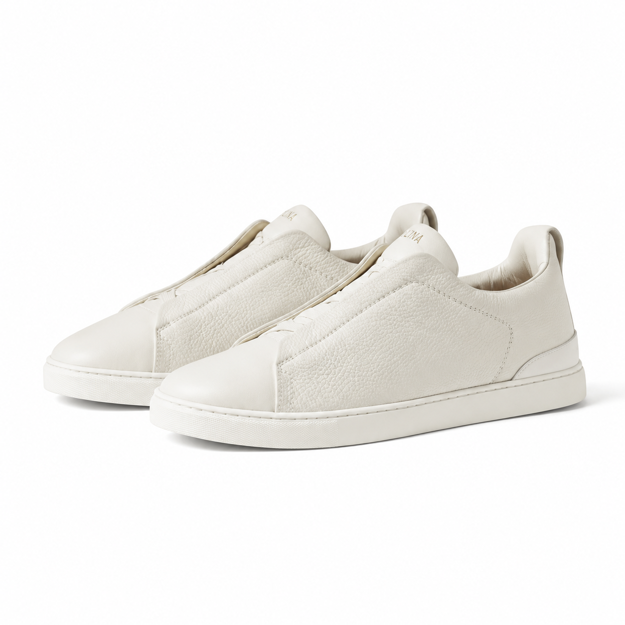 Zegna white deerskin(mirror to original)