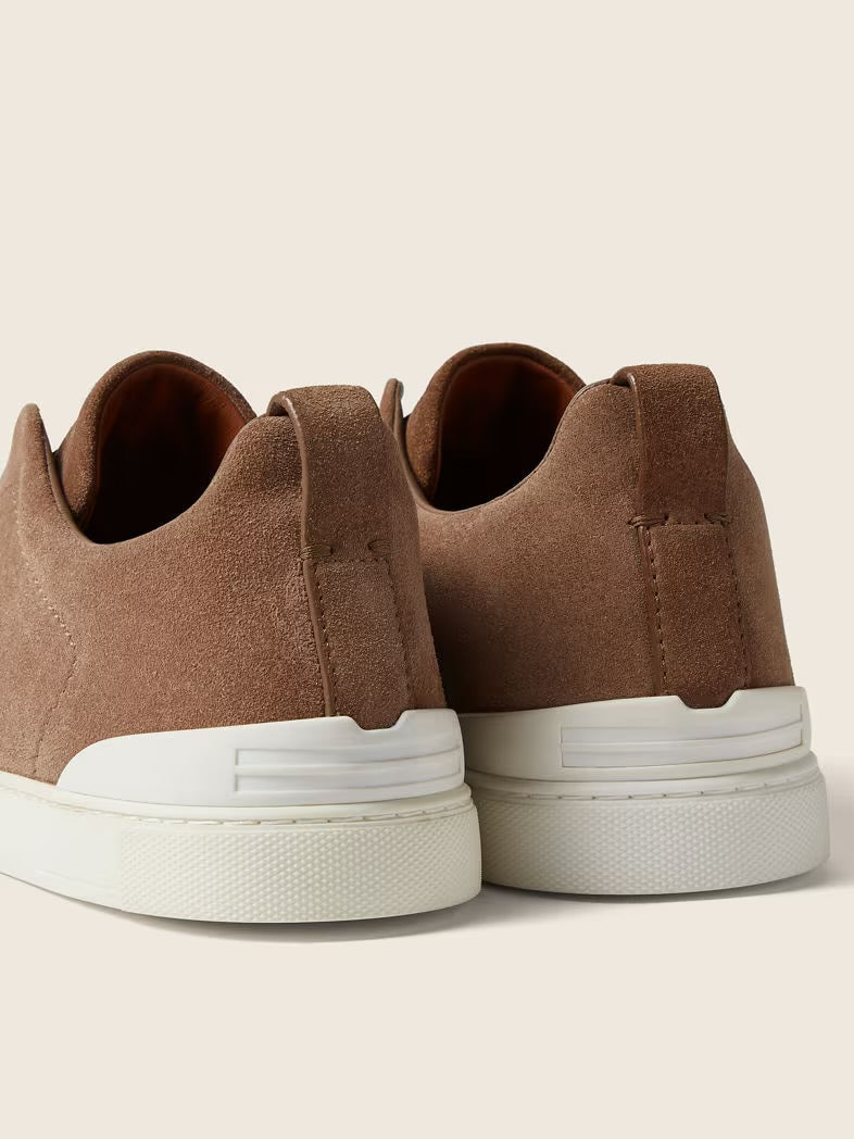 Zegna Triple Stitch beige Suede (fabric original)