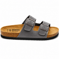 Birkenstock Arizona women sandals dark grey (fabric original) made in Germany