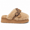UGG PlushCozy Bow Platform Slippers  (AAA quality)