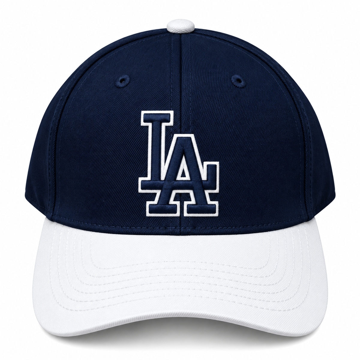 Los Angeles navy white
