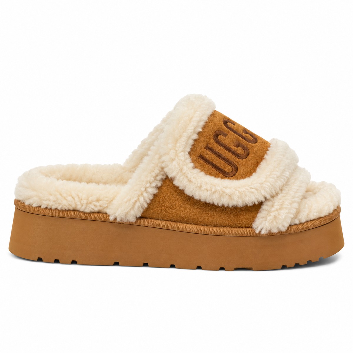 UGG PlushCozy Slippers camel (AAA quality)