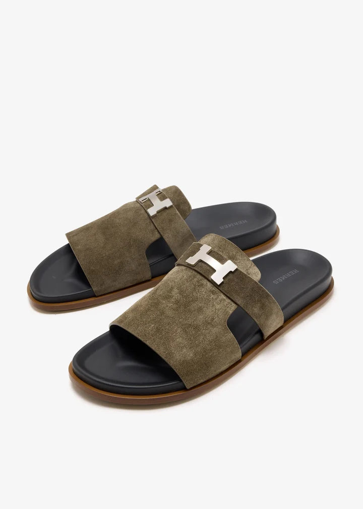Hermes Jaures Sandal taupe (master quality)