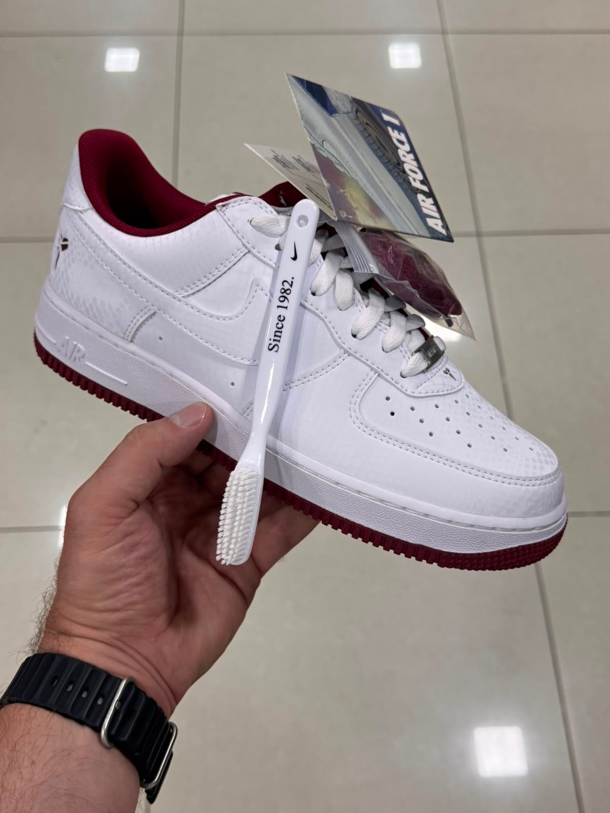 Nike Air Force 1 “Kobe bryant ” (original with barcode)