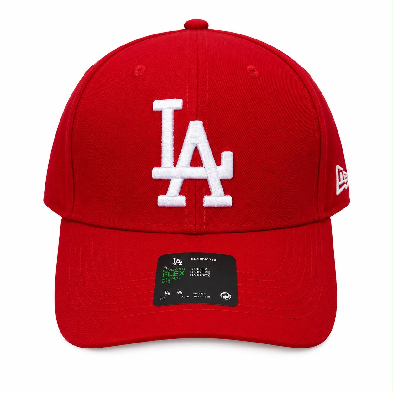 Red LA dodgers cap
