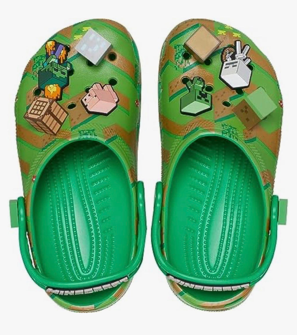 Crocs kids x Minecraft (green)