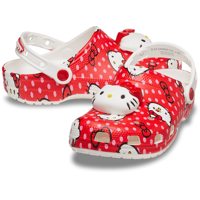 Crocs kids x hello kitty