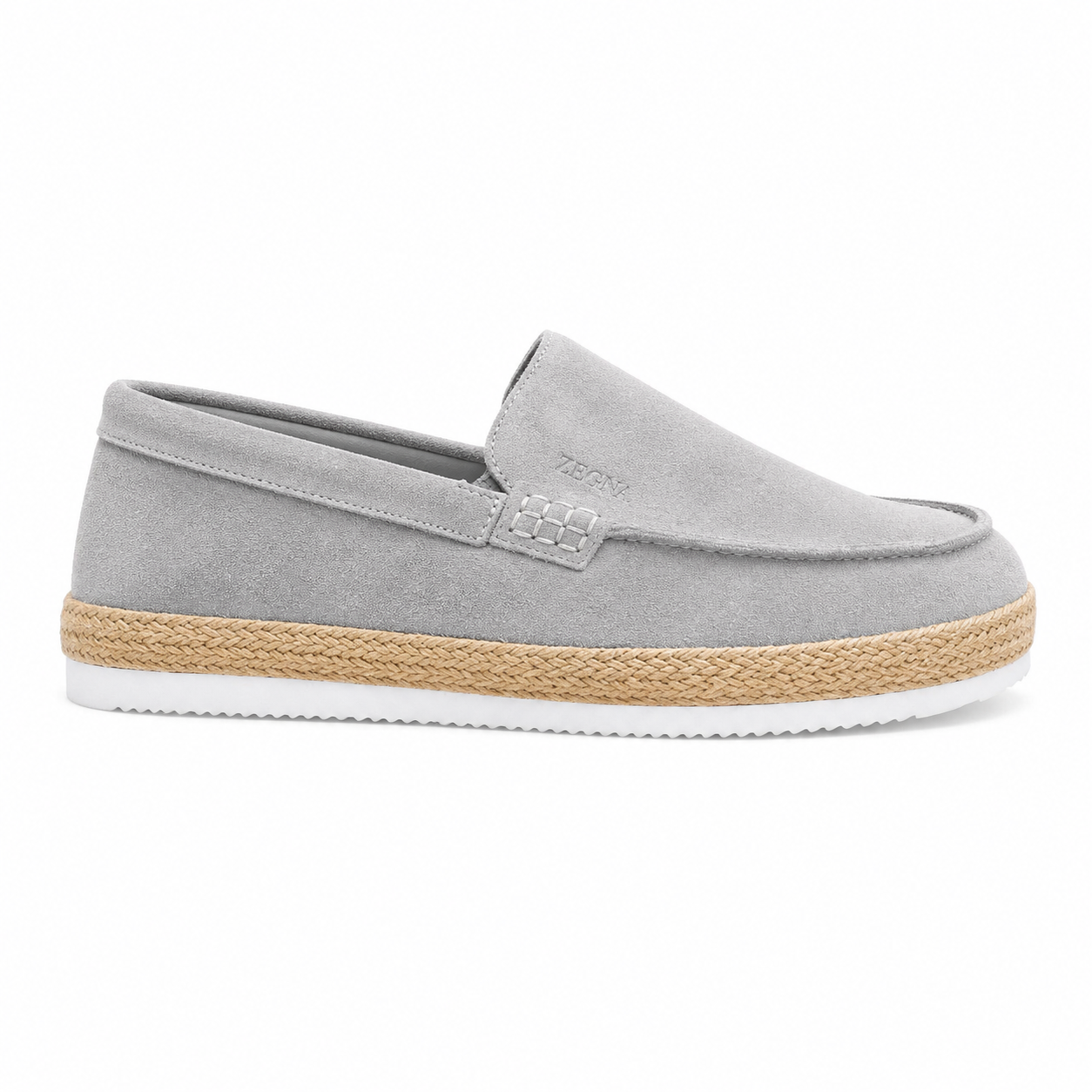 Zegna loafers grey (AAA Quality )