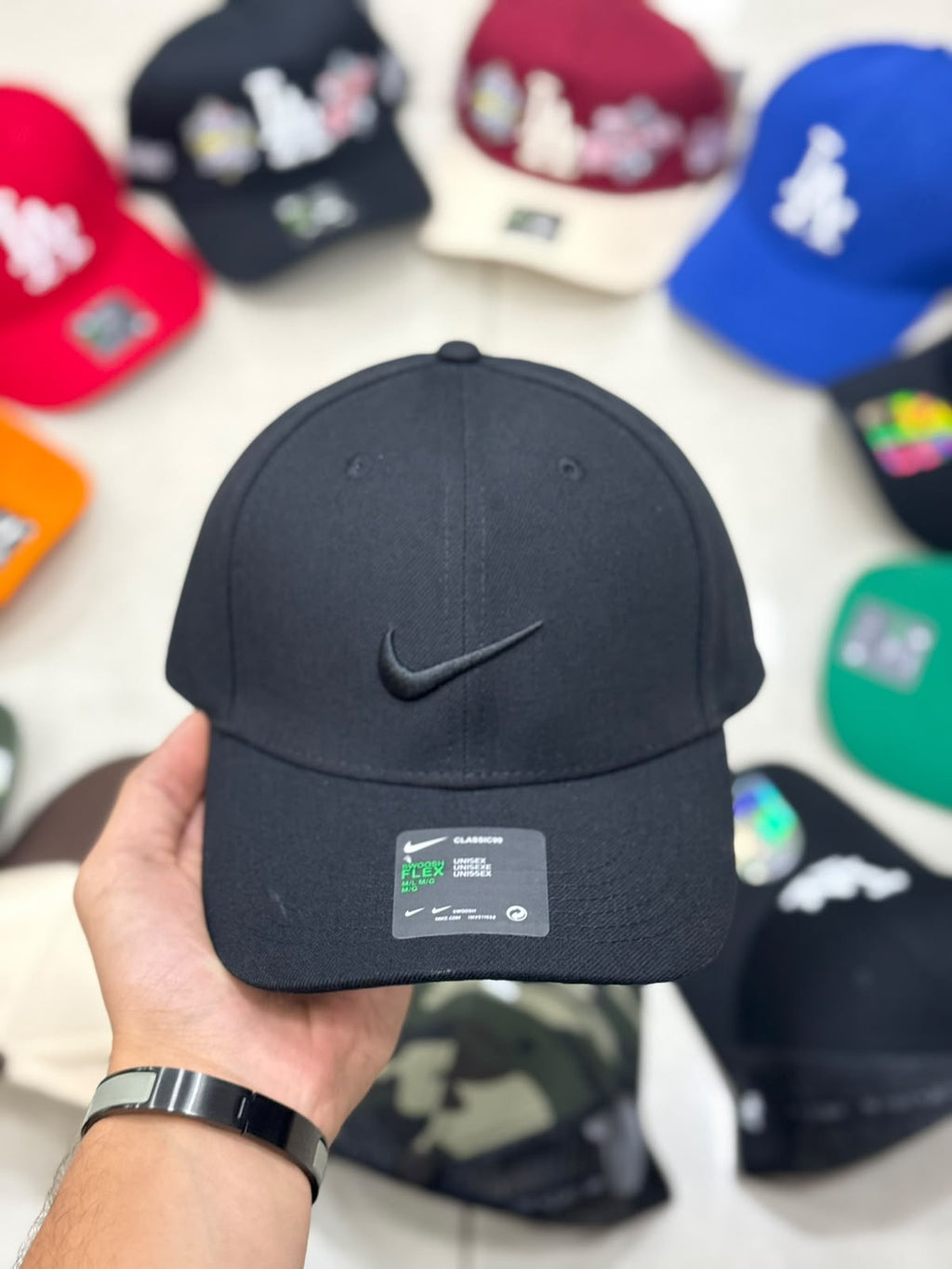 Nike full black  cap