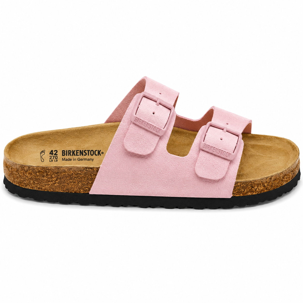 Birkenstock Arizona women sandals pink (fabric original) made in Germany
