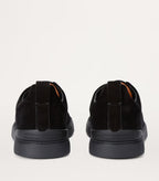 Zegna Triple Stitch Black Suede (fabric original)