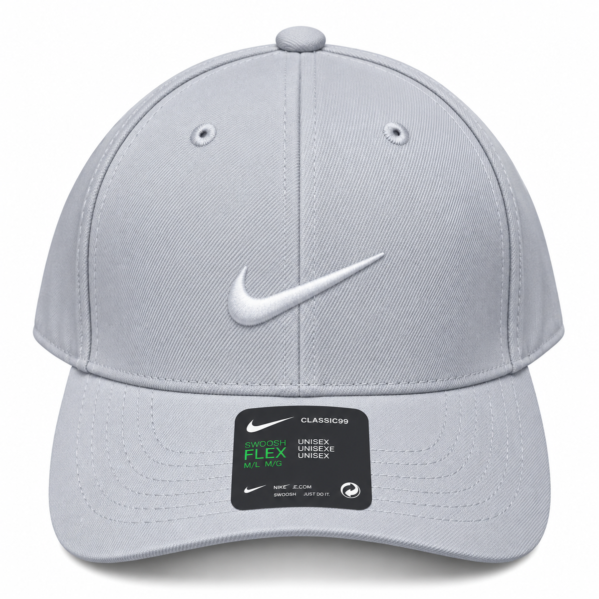 Nike grey white cap