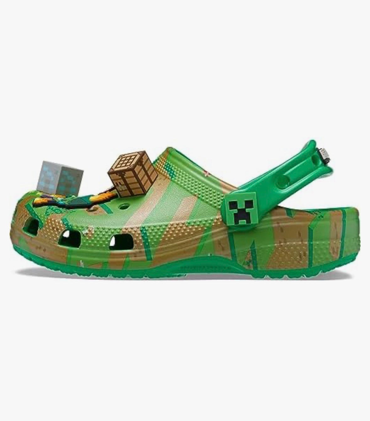 Crocs kids x Minecraft (green)