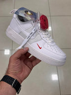 Airforce 1 07 “white x university red ”(original with barcode)