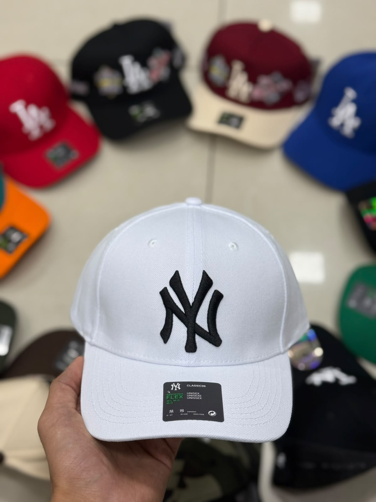 New York Yankees white and black
