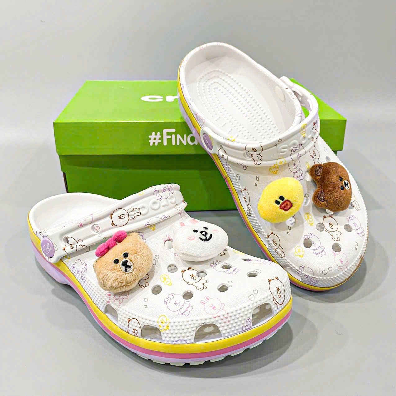 Crocs kids x line friends
