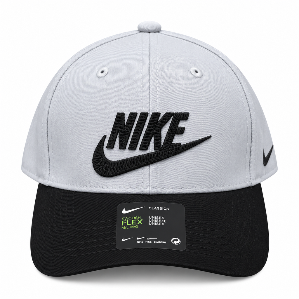 Nike black grey cap