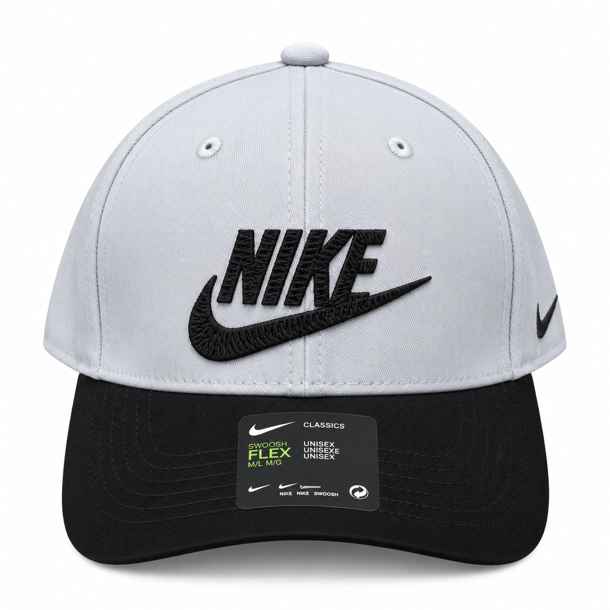Nike black grey cap