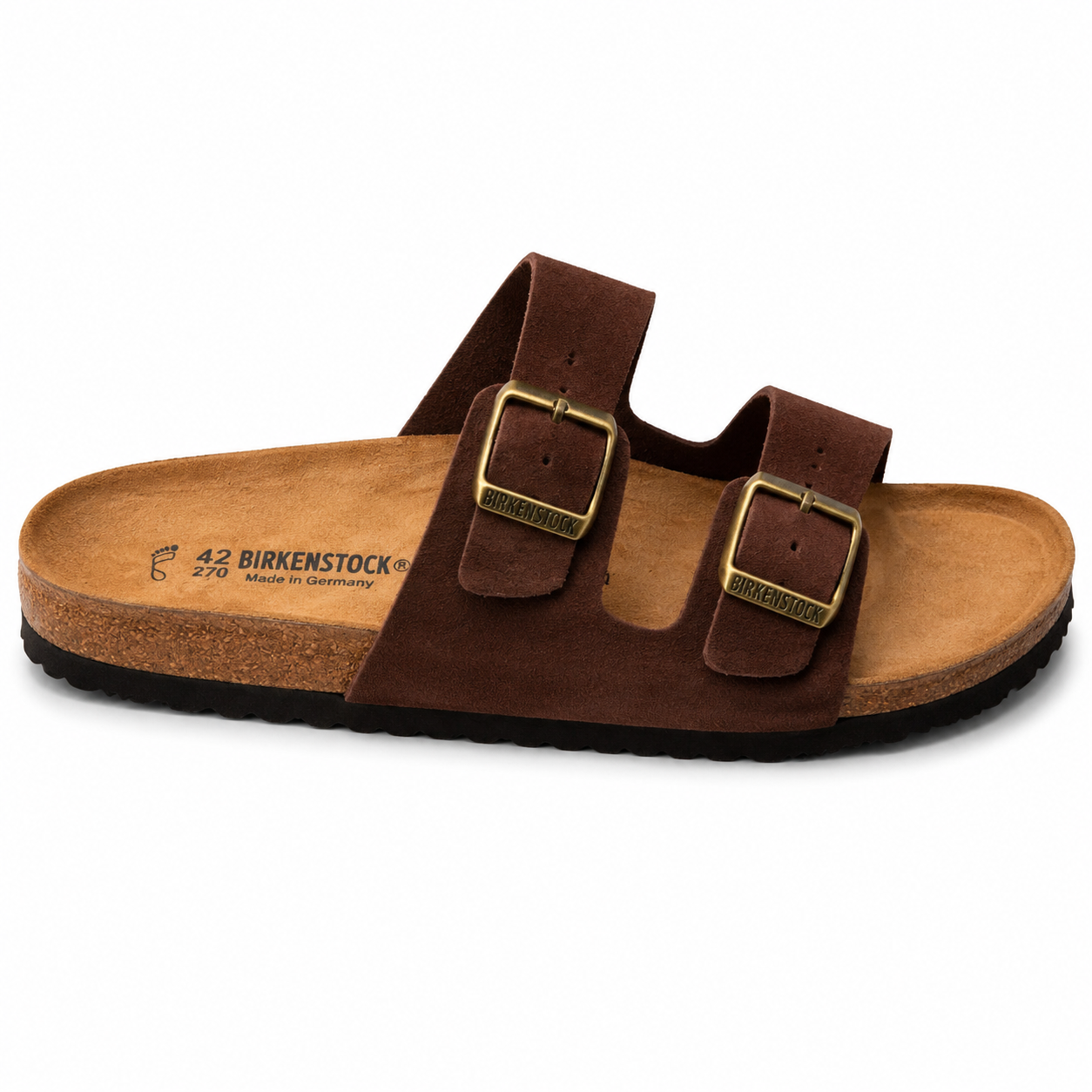 Birkenstock Arizona sandals
Brown (fabric original) made in Germany