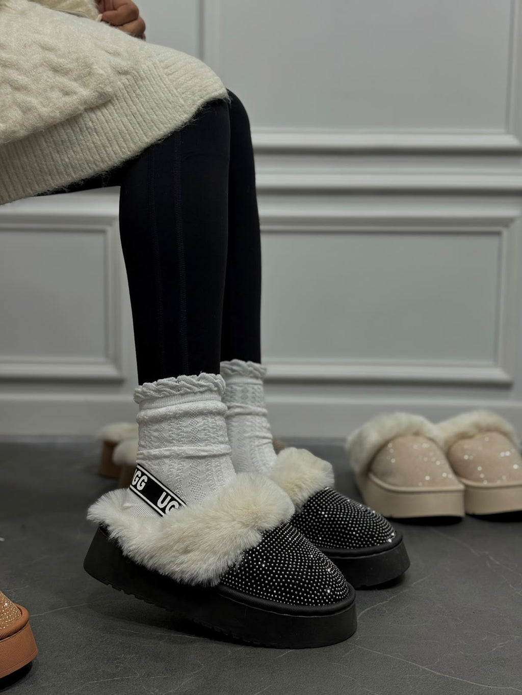 UGG Women's Funkette with sequin (AAA quality)