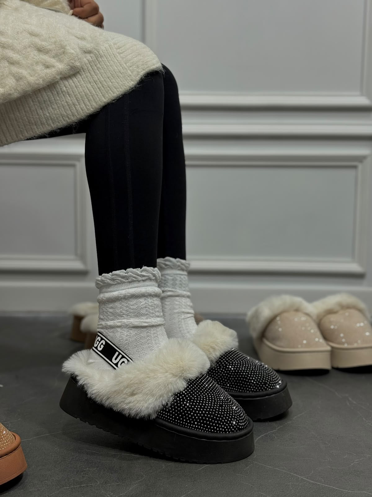 UGG Women's Funkette with sequin (AAA quality)
