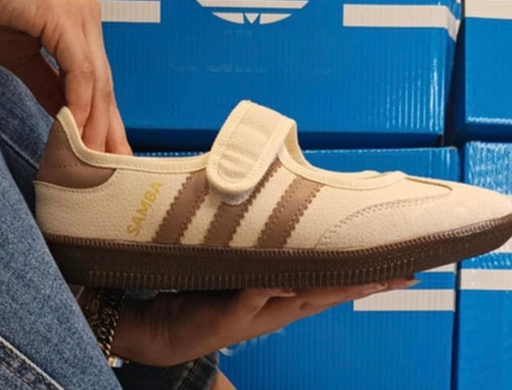 WMNS SAMBA OG MARY JANE full beige/brown