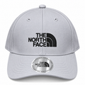 The north face grey black cap