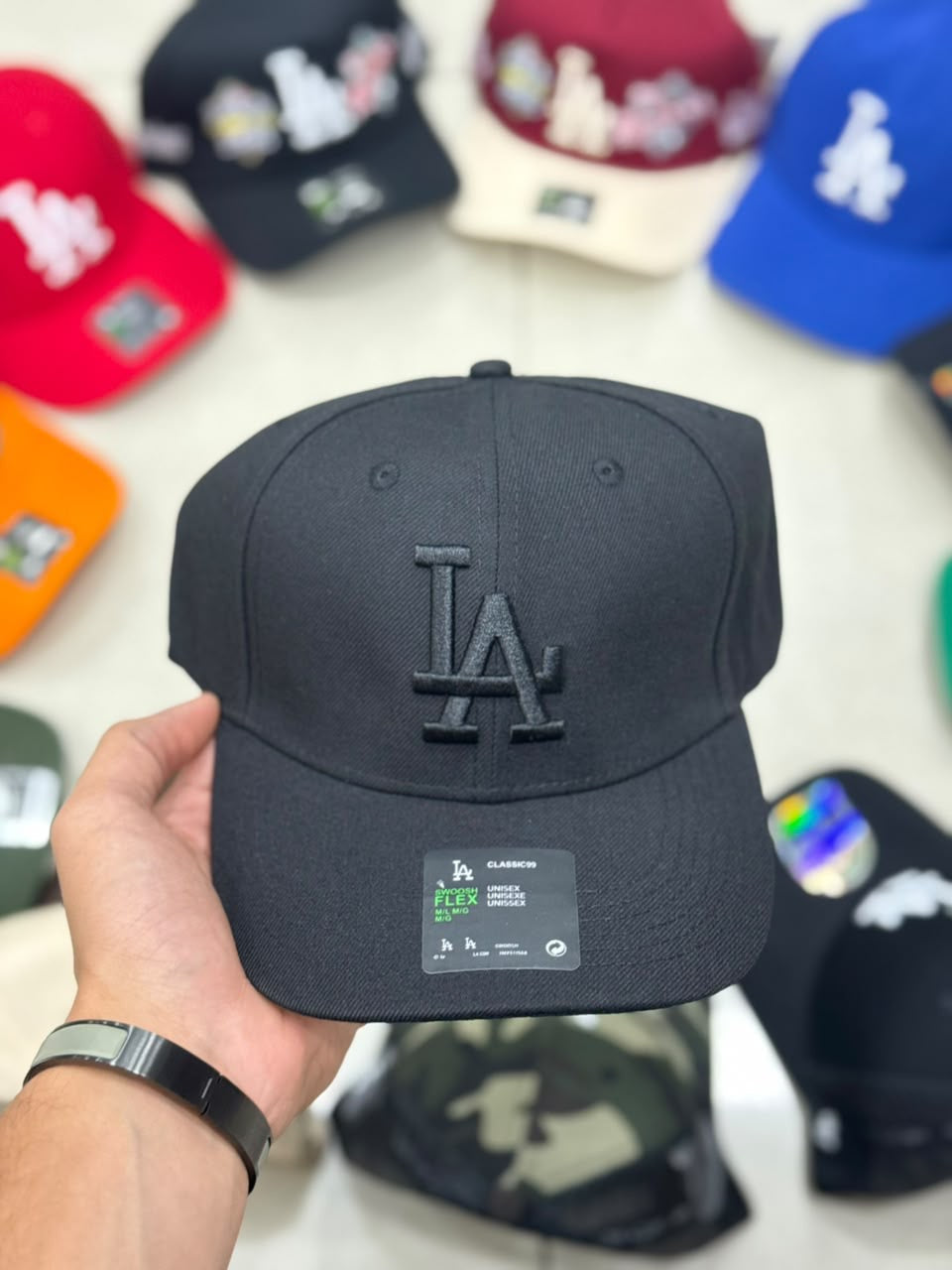 Los Angeles full black cap