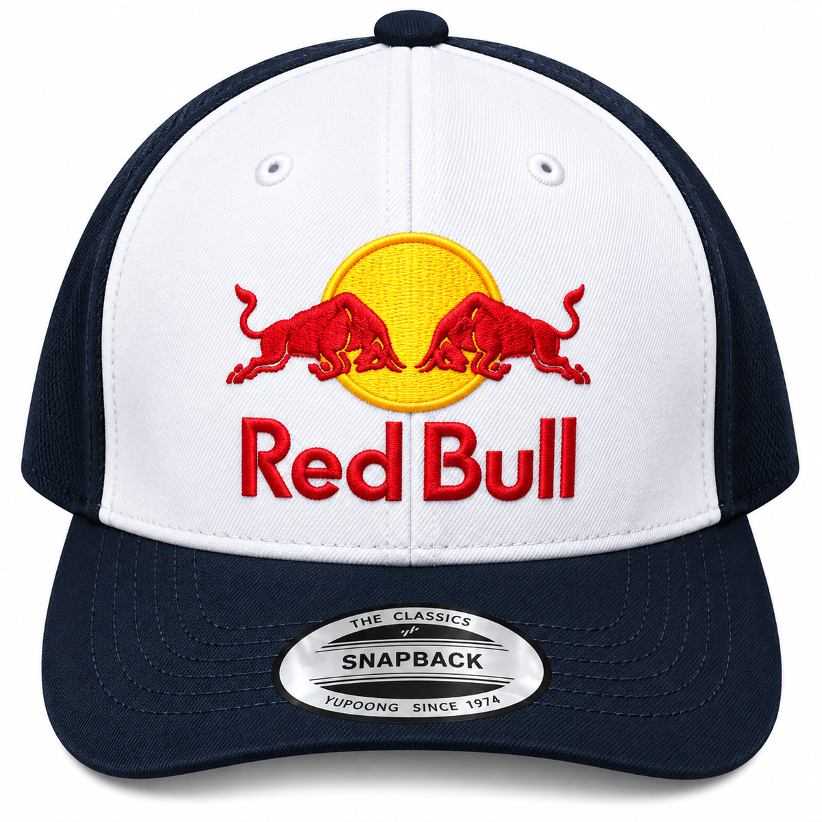 Red Bull white navy cap