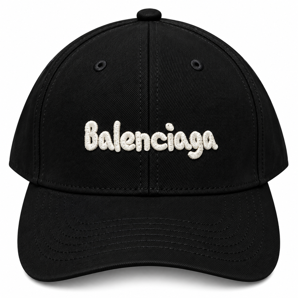 Balenciaga black and white cap