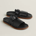 Hermes Jaures Sandal matte black (master quality)