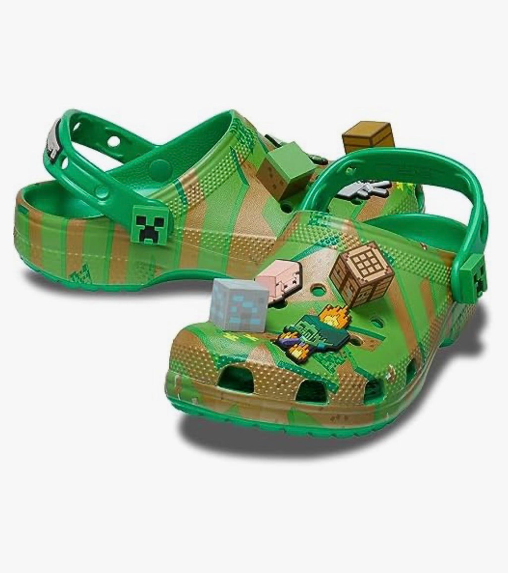 Crocs kids x Minecraft (green)
