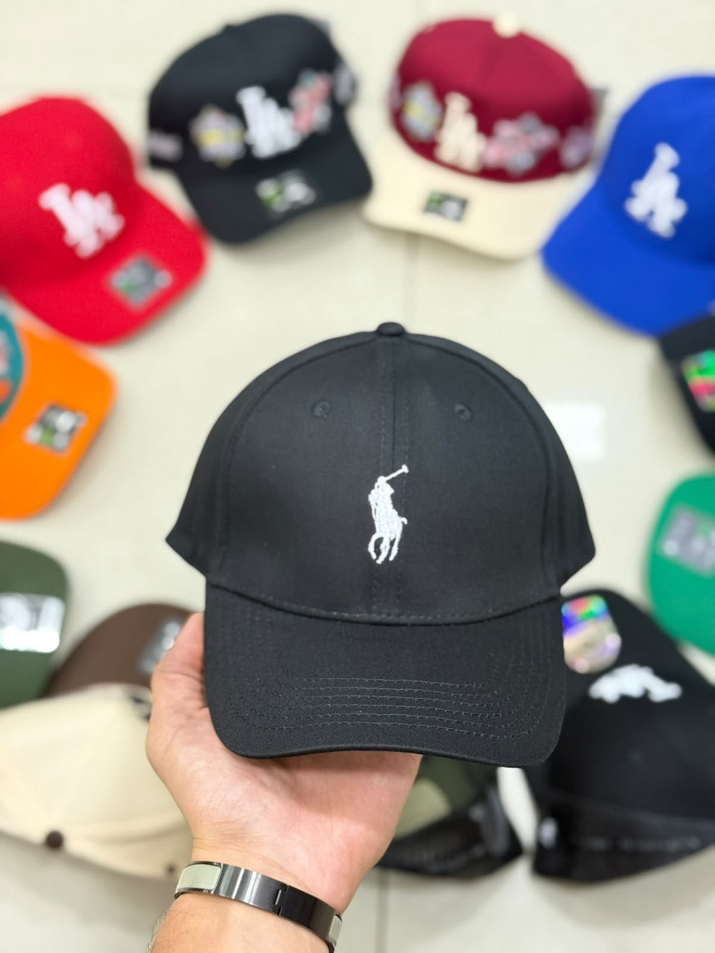 Ralph Lauren black cap