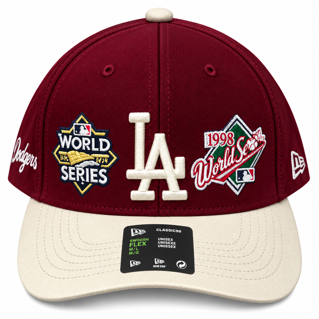 New York World Series Gorra Cafe New York 59Fifty burgundy/creme