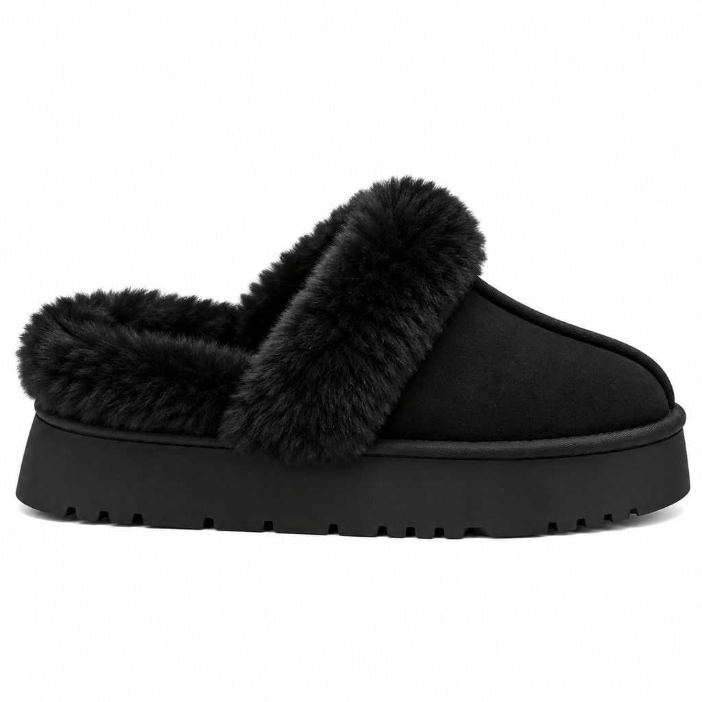 UGG PlushCozy anker slipper black (AAA quality)