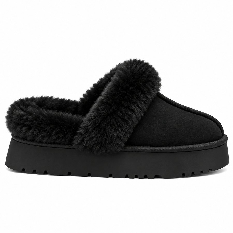 UGG PlushCozy anker slipper black (AAA quality)