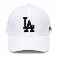 White LA dodgers cap