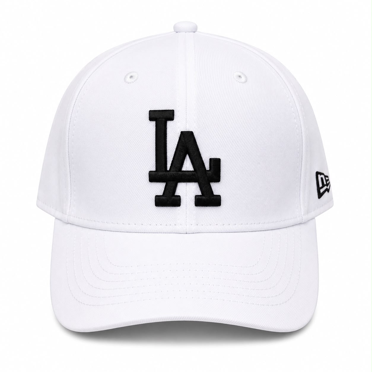 White LA dodgers cap
