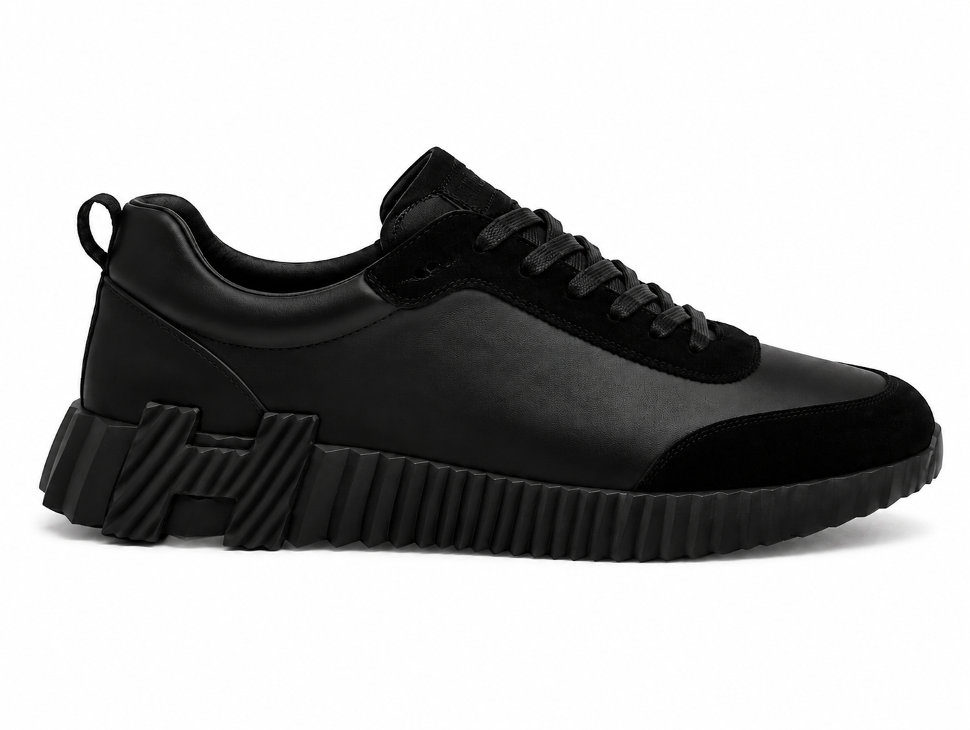 Hermes bounce shoes full black (Master Quality) Full Package