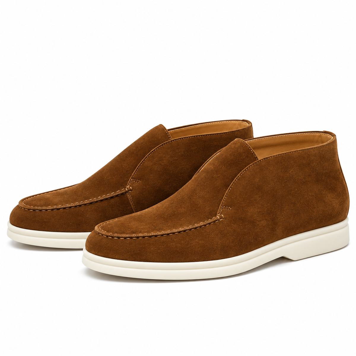 Loro piana camel autumn loafers ( AAA+ quality ) genuine seude