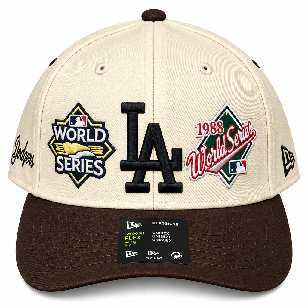 LA World Series Gorra Cafe New York 59Fifty biege/brown