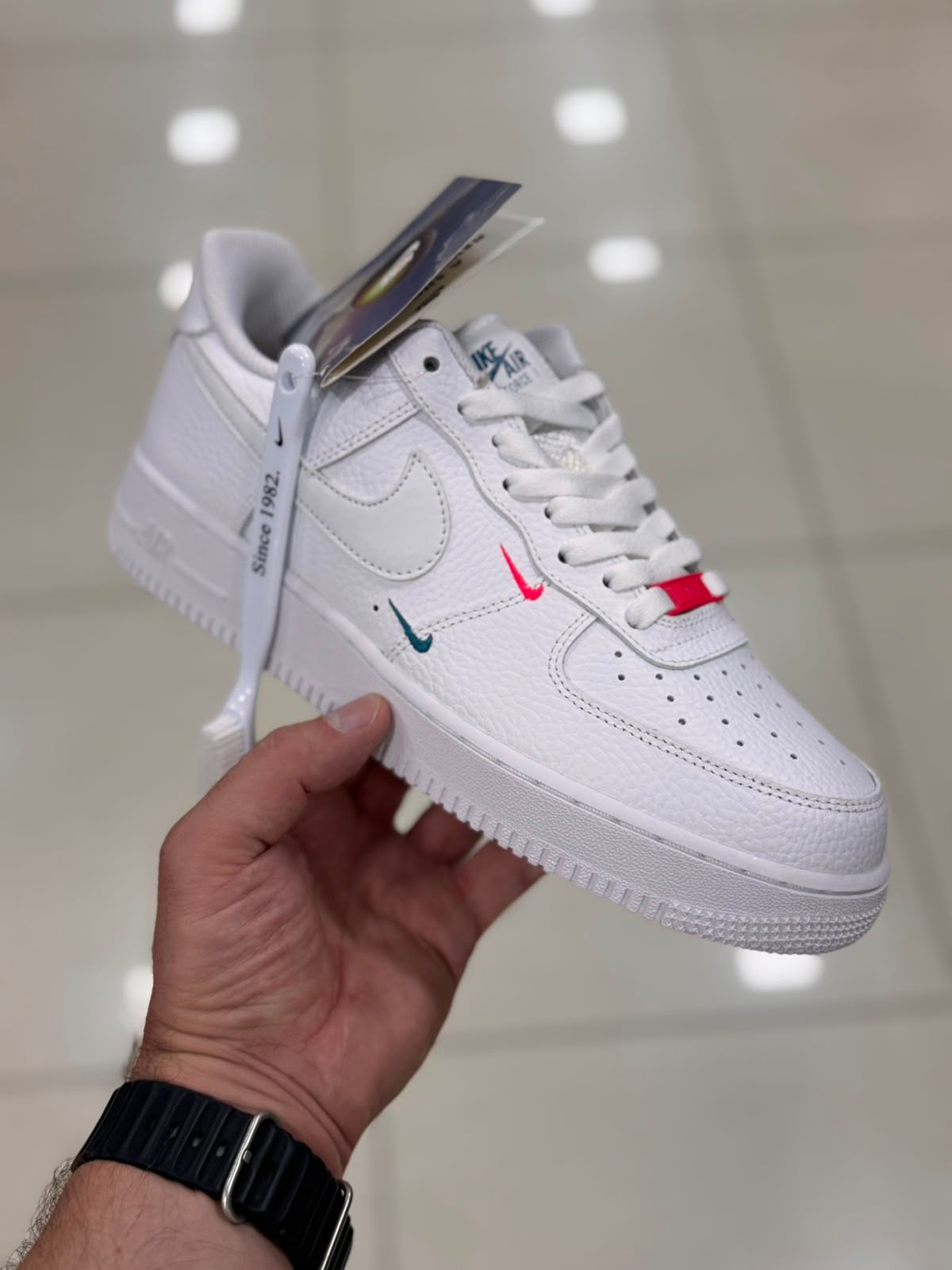Airforce 1 07 ESS “summit white” (original with barcodes )