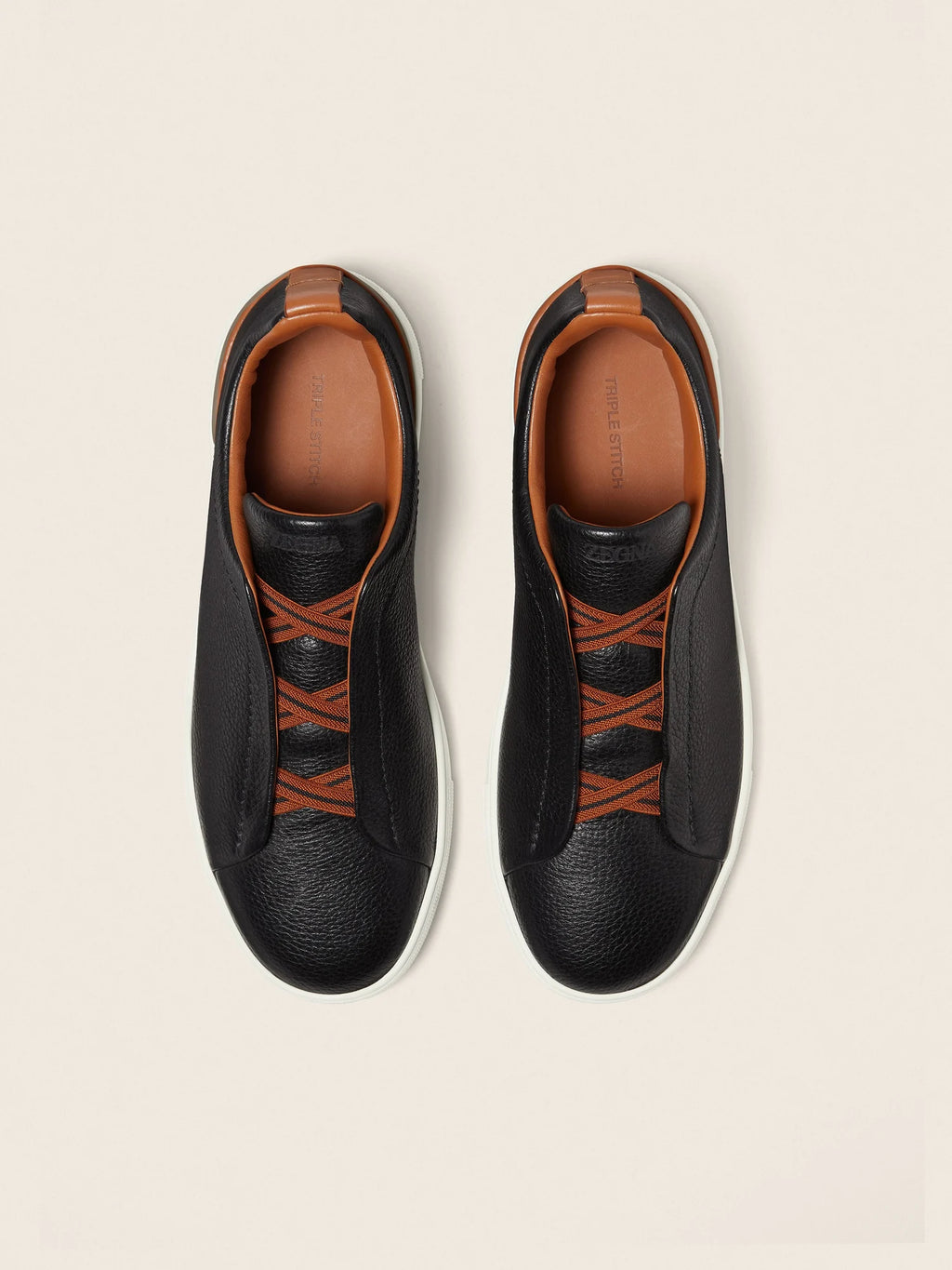 Zegna Triple Stitch Leather  (master quality)