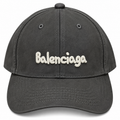 Balenciaga grey and white cap