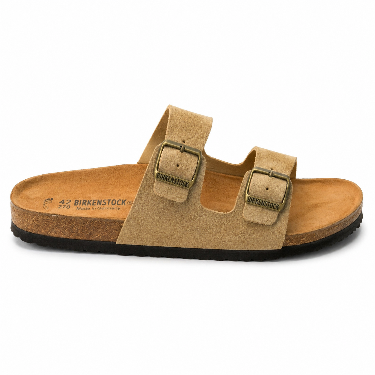 Birkenstock Arizona sandals
Biege (fabric original) made in Germany