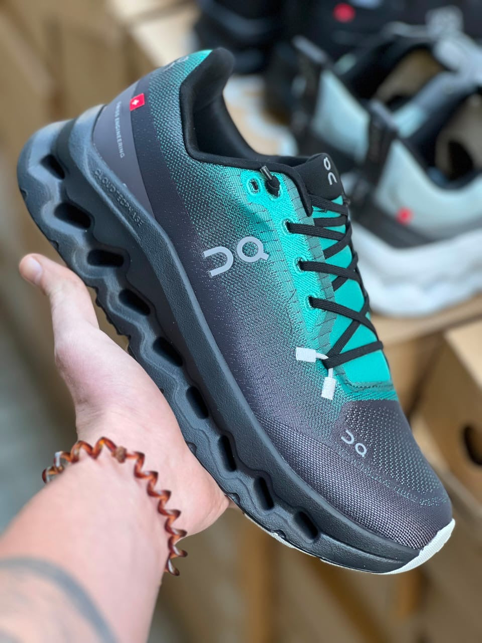 OnCloud Cloud tilt aqua iron (fabric original)