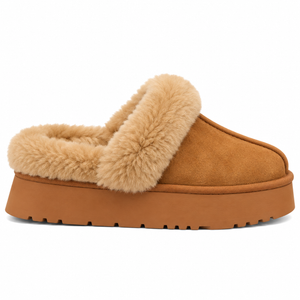 UGG PlushCozy anker slipper camel (AAA quality)
